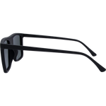 Noah Premium Polarised Rectangle Sunglasses - Black Blue